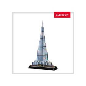 Cubic Fun - Puzzle 3D Led Burj Khalifa 136 Piese Cubic Fun - 1